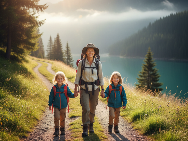 Partir seule avec ses enfants : comment surmonter ses peurs et oser le premier voyage
